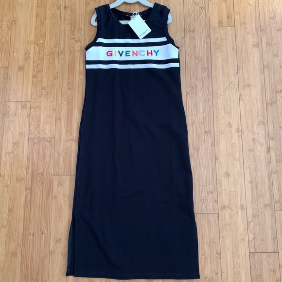 GORGEOUS GIVENCHY Kids Logo Maxi Dress - Picture 3 of 15